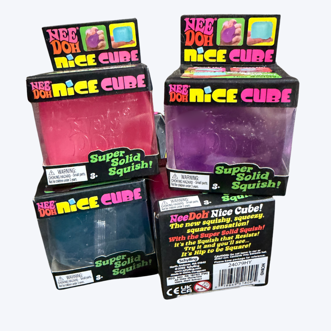 Cube Squishy Toy – Assorted Colors